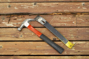 Deck repairs, rotted wood, deck repair tools
