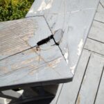 Rotted deck railing repair